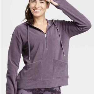 All in motion Microfleece Purple Pullover Hoodie
